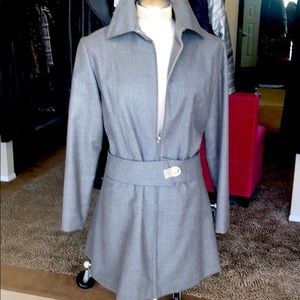 State of Claude Montana vintage wool dress